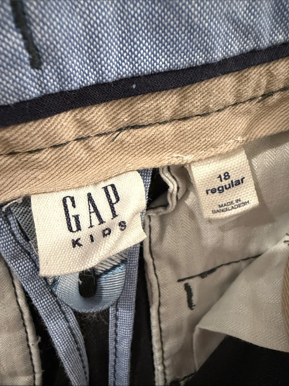 GAP Kids Gray Casual Chinos